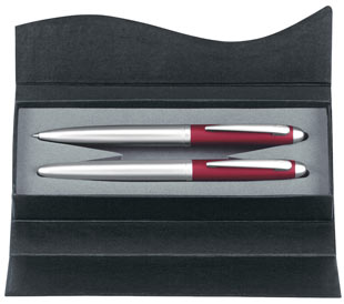 Visualiser votre Parure Nautic plume et bille - Ref. 6076 - parure stylo publicitaire personnalisé
